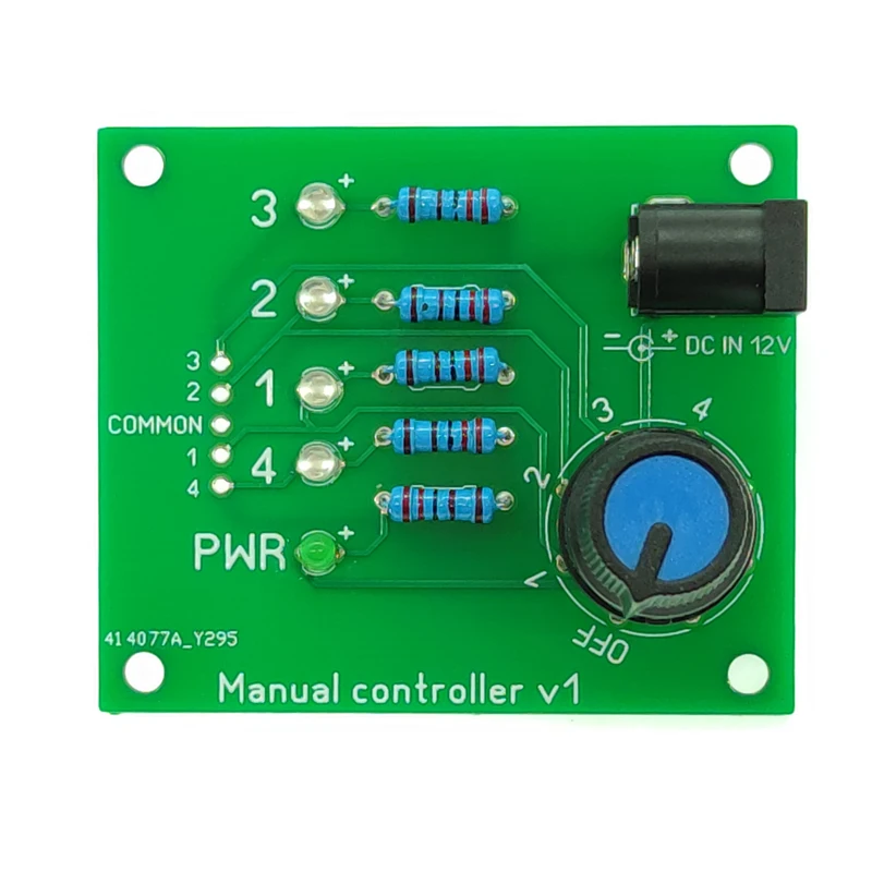 Interruptor de antena remota coaxial SO-239, 4:1