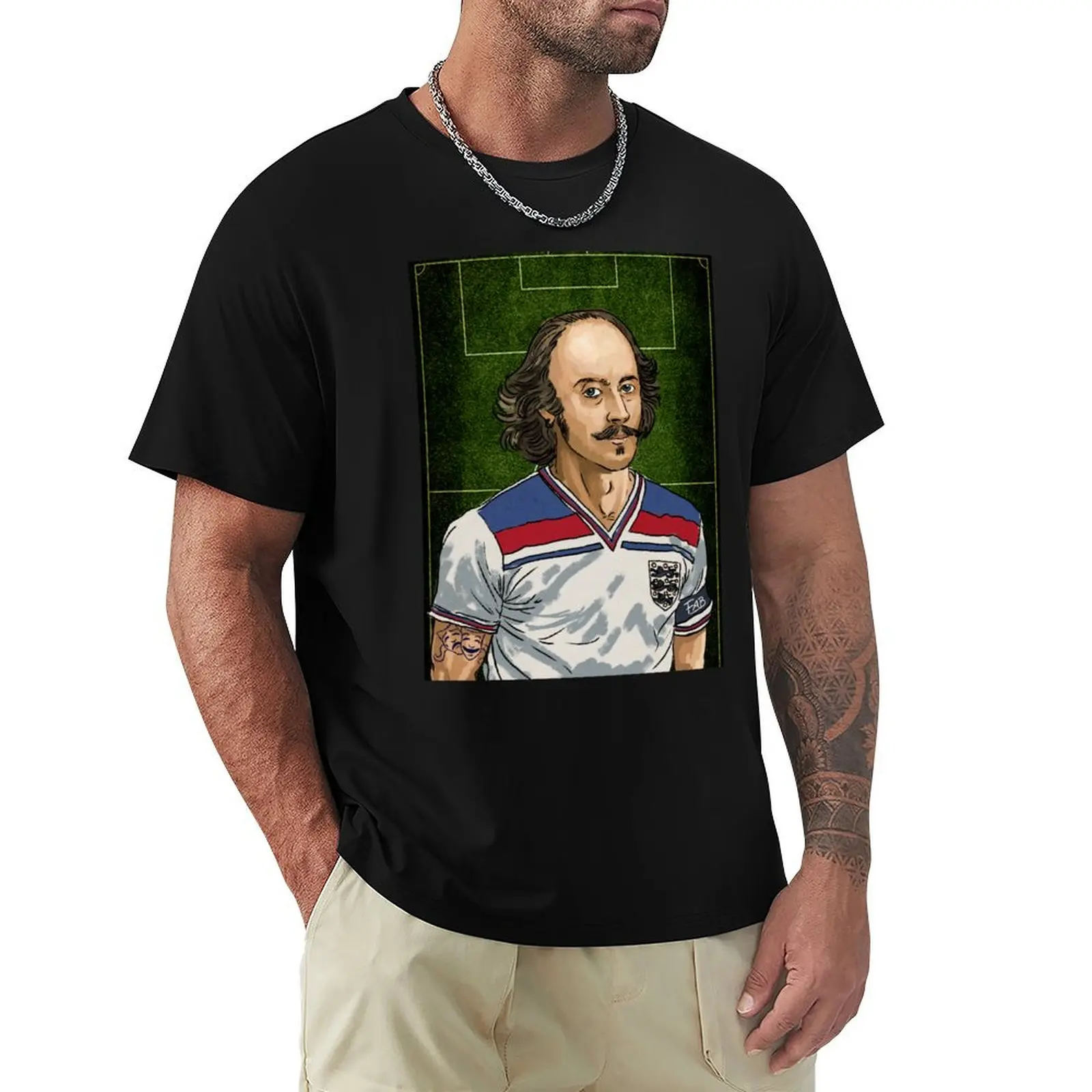 Will the bard Shakespeare. Poet of Midfield, England T-Shirt Holiday Party Tee Shirt