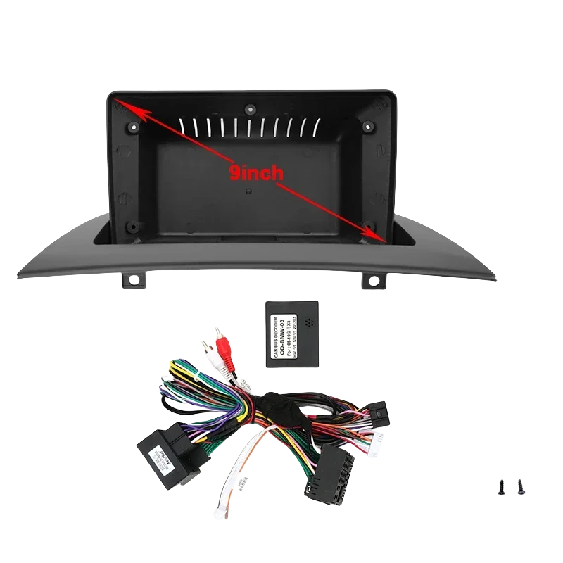 

Для 2006-2010 BMW X3 E85 9-дюймовый автомобильный радиоприемник Android DVD стерео аудио экран мультимедийный видеоплеер CD рамка кабели жгут проводов