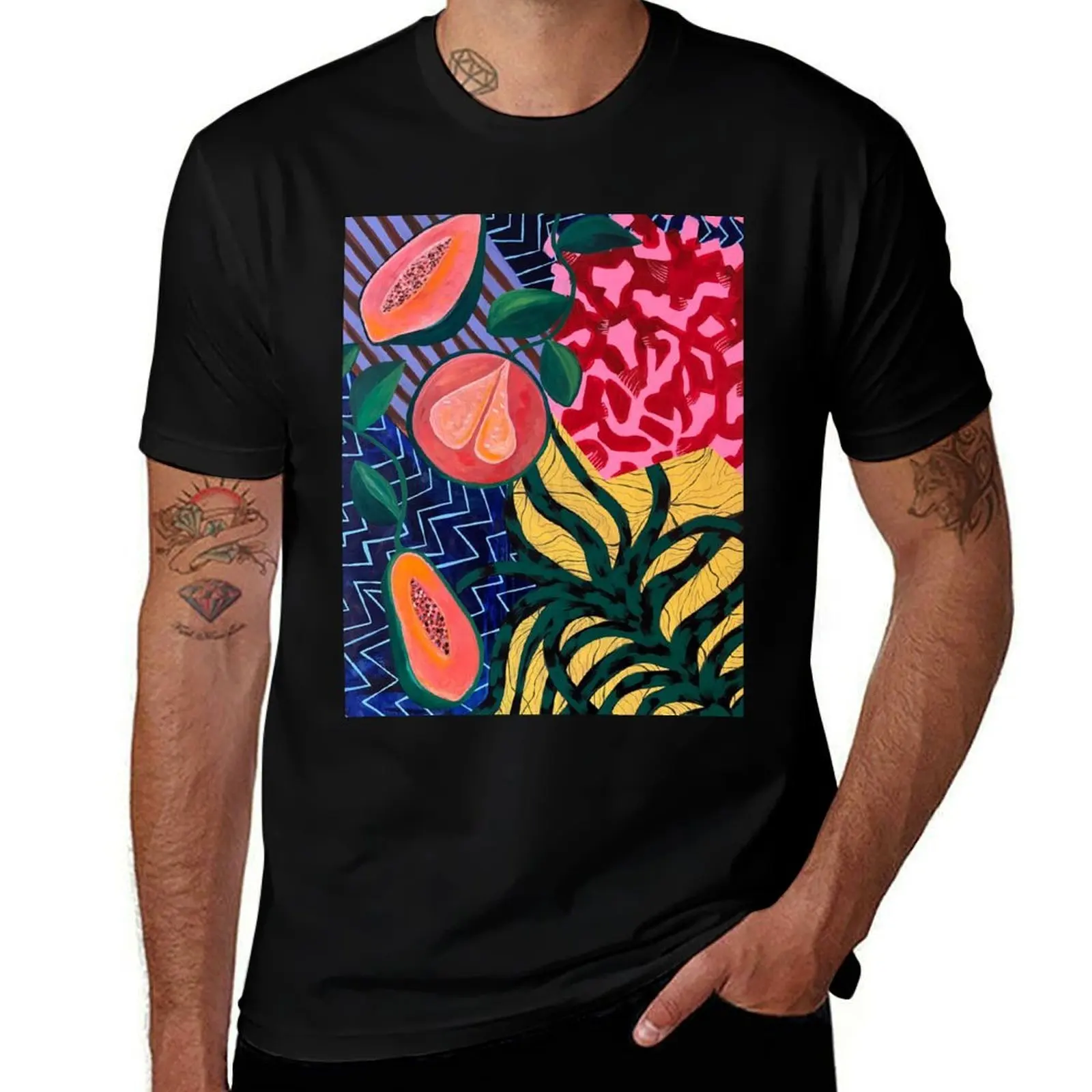 Jardin T-Shirt Casual Trendy Short Sleeve T-Shirt