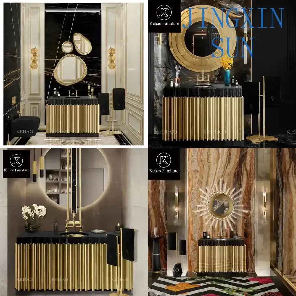 Customized Italian Design Bathroom Cabinet with Sink for Small Space Washbasin for Modern Bathroom Vanity for Stainless Steel