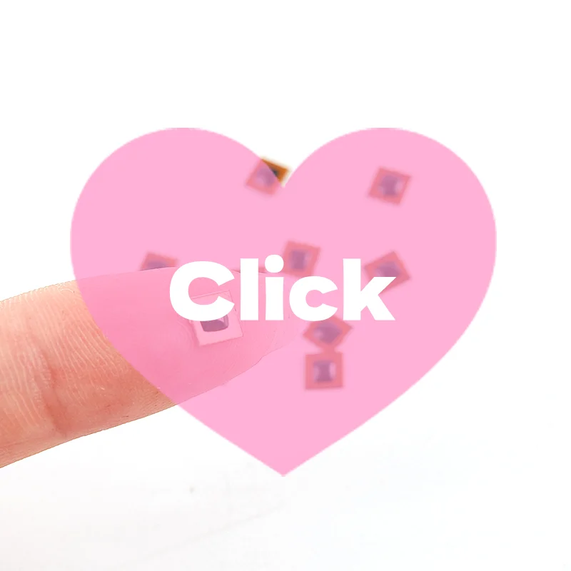 5pcs/set Programmable 5*5mm Micro FPC NFC Ntag213 RFID Tag Sticker 1mm Reading Range