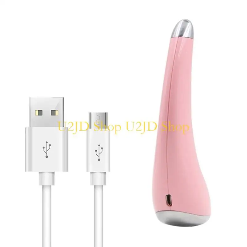 U2JD เครื่องนวดเครื่องนวดไฟฟ้าสำหรับดวงตาใบหน้า GUA Sha Massager เครื่องมือดูแลผิวความงามเครื่องจักรการกำจัดรอยย่นใบหน้า