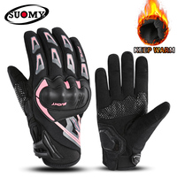 Suomy Motorcycle Gloves Winter Waterproof Windproof Moto Gloves Men Women Touch Screen Motocross Gloves Cycling Gloves