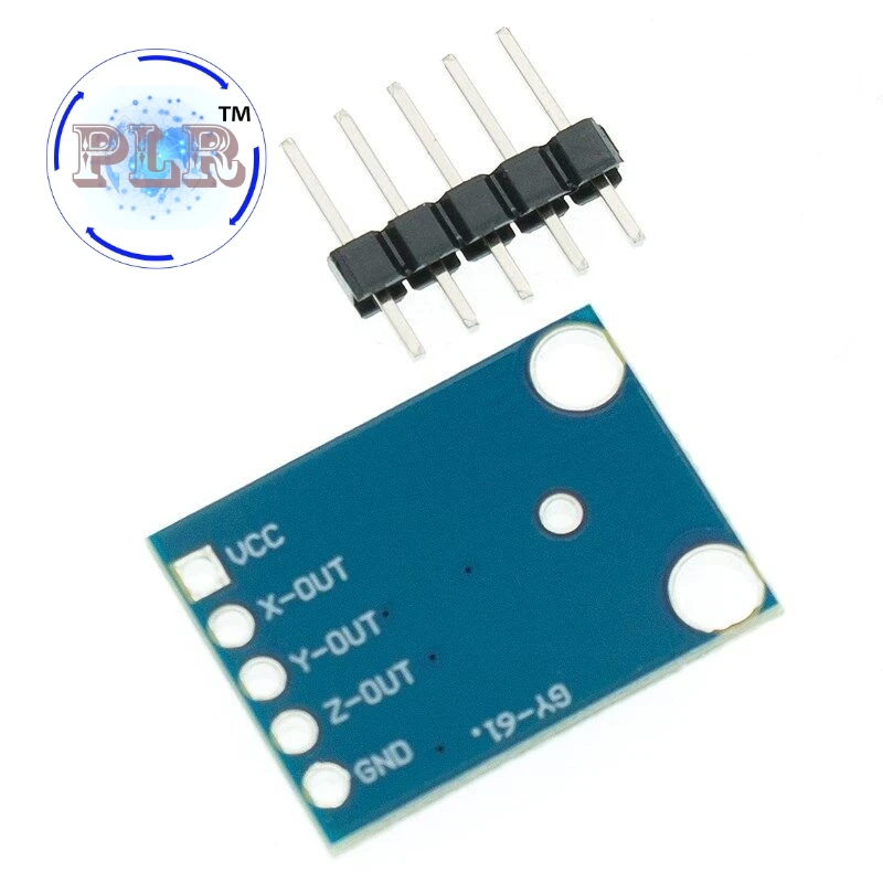 GY-61 ADXL335 Acelerometro 3-Axis Analog Output Accelerometer PLR Module Angular Transducer 3V-5V