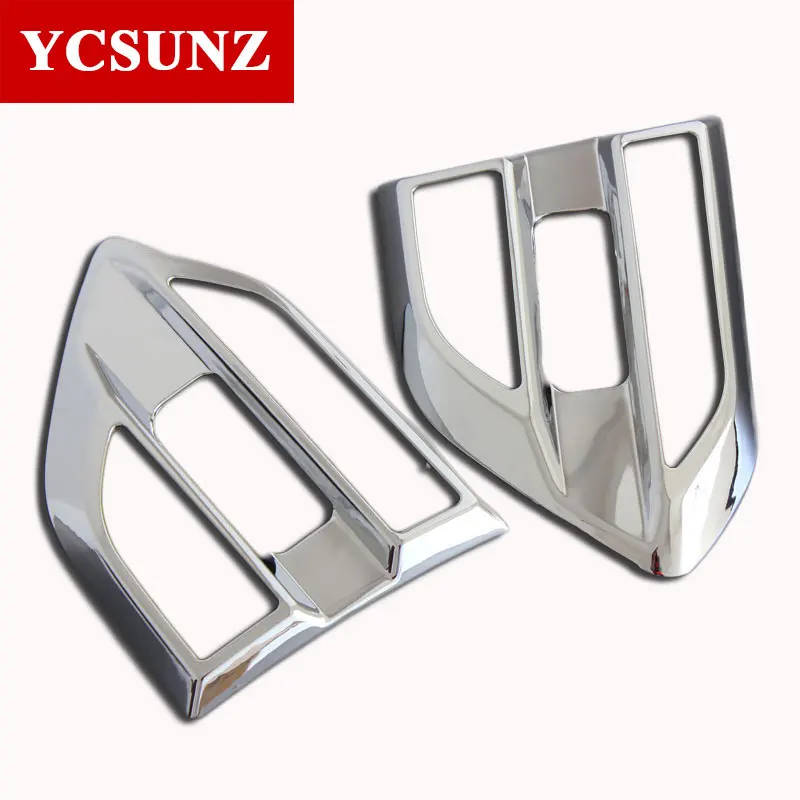 ABS Chrome Side Fender Vent Cover Trim For FORD RANGER Everest Endeavour 2016-2019 T7 Wildtrak