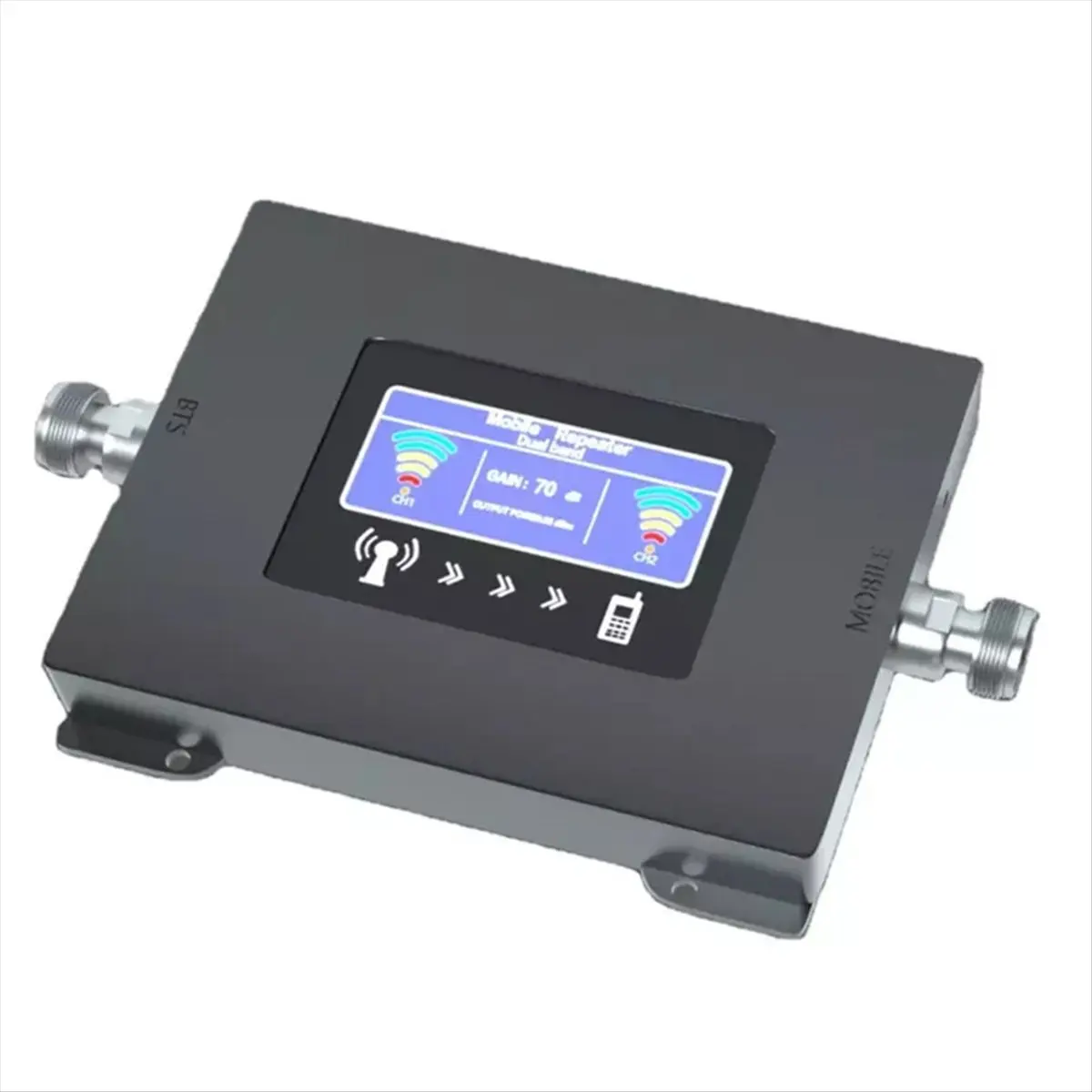 A85P New Mobile Signal Booster Dual Band GSM 900 1800MHz Signal Repeater 3g 4g Lte Amplifier