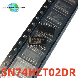 10PCS 74HCT02D 74HCT02 SN74HCT02DR SMT SOIC-14 brand new original quad input NOR gate chip logic IC