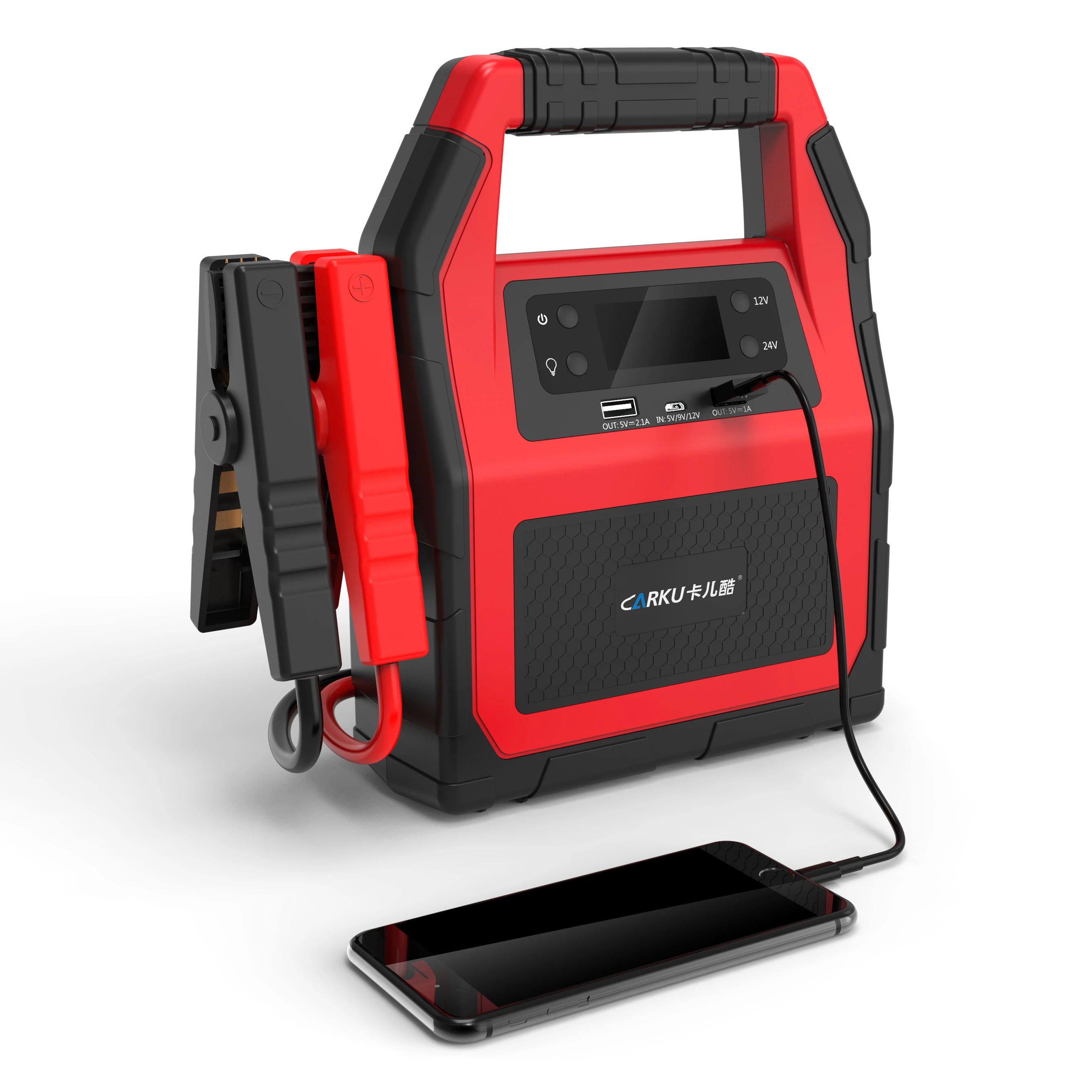 CARKU 45000mAh Jump Starter For 12V And 24V Car Or Truck