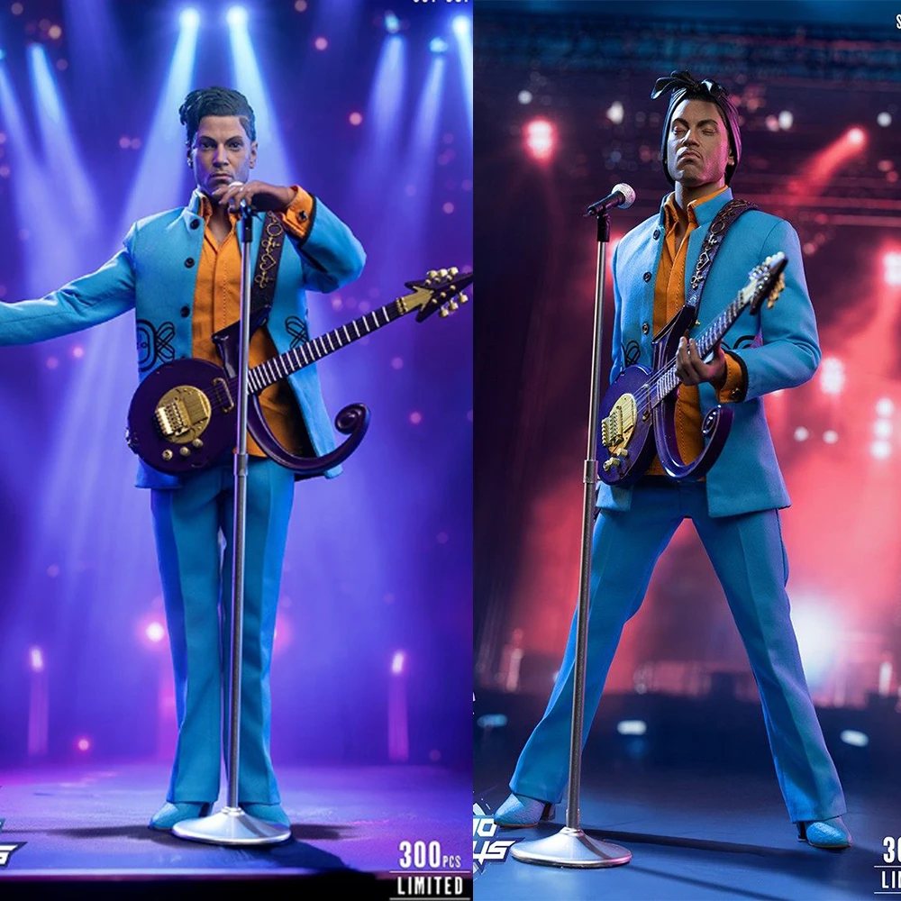 

Фигурка SOOSOOTOYS 1/6 Рок-певец Принц 2.0 в костюме, с мини-гитарой, модель SST-081, 12 дюймов, игрушка-солдат