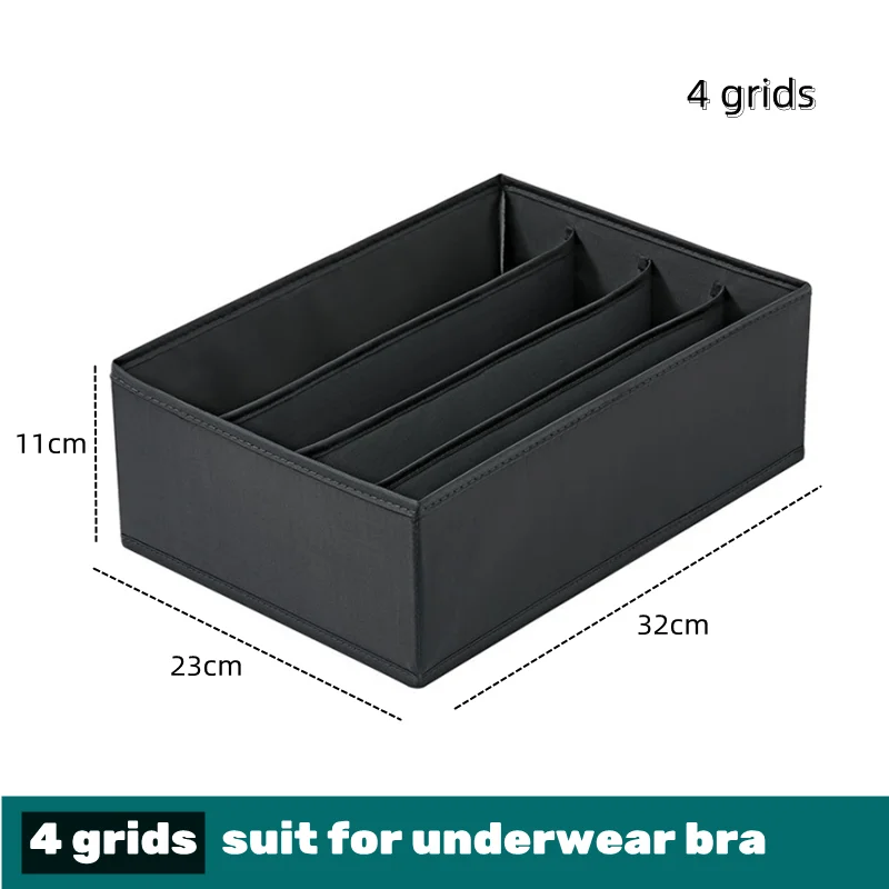 Organizer für Unterwäsche, Socken, BHs, Hosen, Schals, Krawatten, Aufbewahrungsbox, Jeans, Kleidungsorganisation, Trennwände für Schubladen, Kleiderorganizer