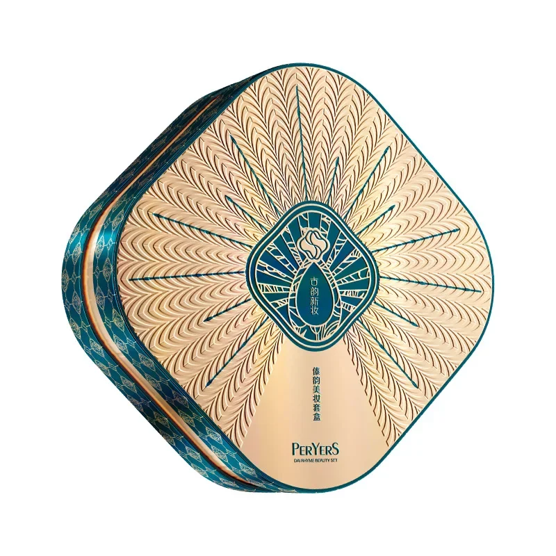 Conjunto de maquiagem esculpido fosco batom caso de longa duração delineador batom conjunto caixa de presente 5 pçs kit de longa duração usar copo antiaderente