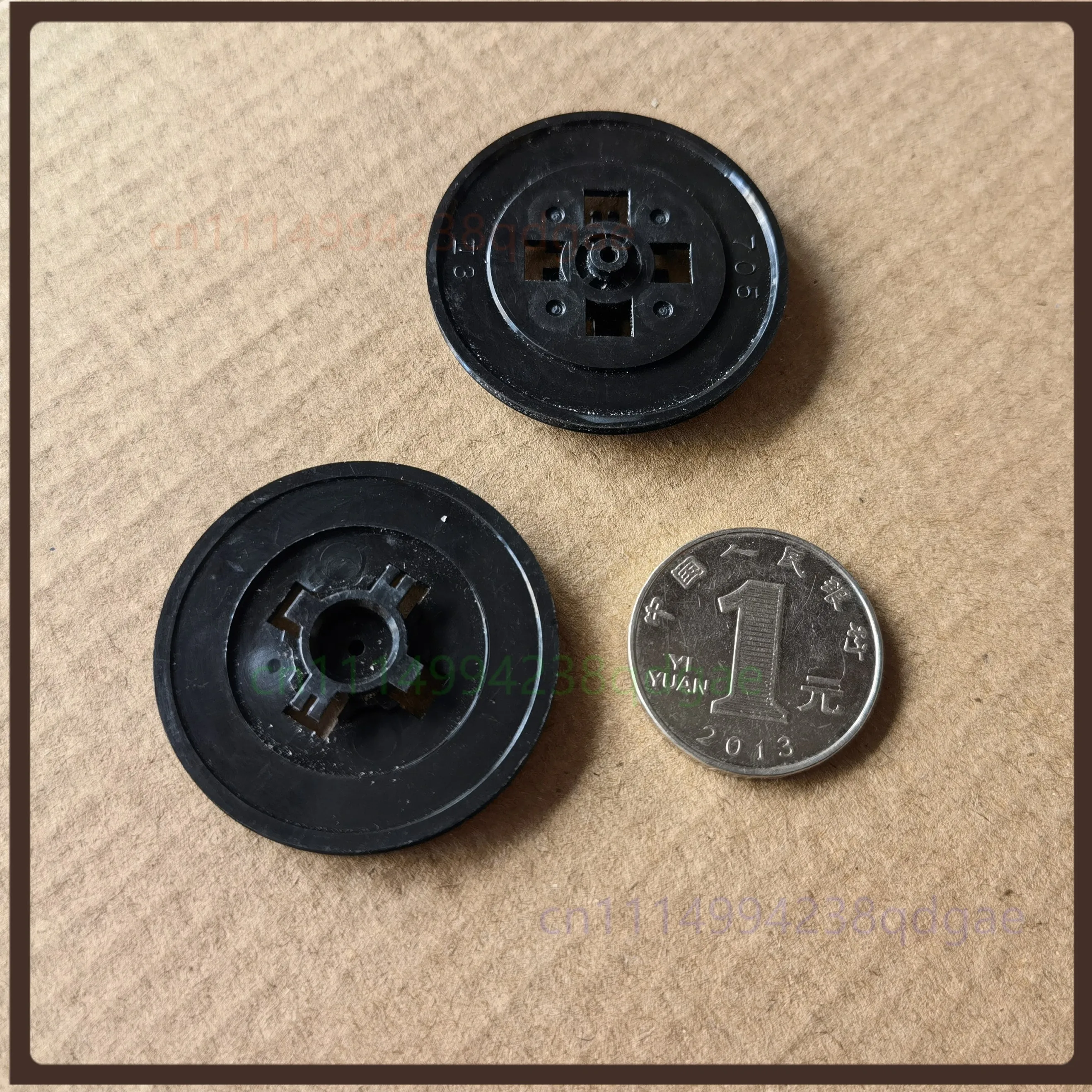1PCS For Cassette Recorder Flywheel Pulley Toy Belt Drive Wheel Vintage Tape Deck Mechanism Replacement Part