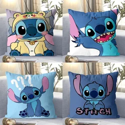 Lilo und Stich Kissen bezug Cartoon Kissen bezug Wohnzimmer Sofa Kissen bezug Kawaii Zimmer Home Dekoration Kinder Geschenk