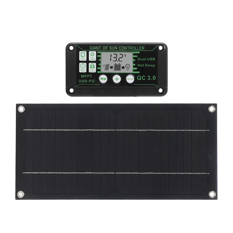 -Kit de panel solarRRKK de 600W con controlador de carga de 100A, carga solar para sistema de remolque de barco de Camping RV al aire libre