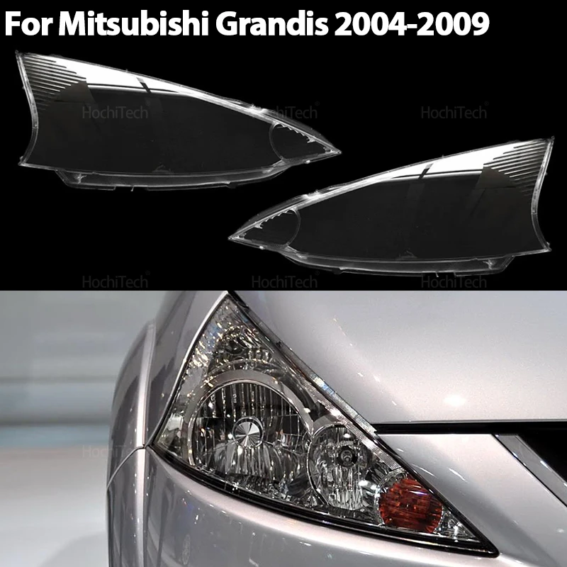 

Headlight Cover for Mitsubishi Grandis 2004 2005 2006 2007 2008 2009 Car Headlamp Shade Headlight Clear Lens Shell Cover