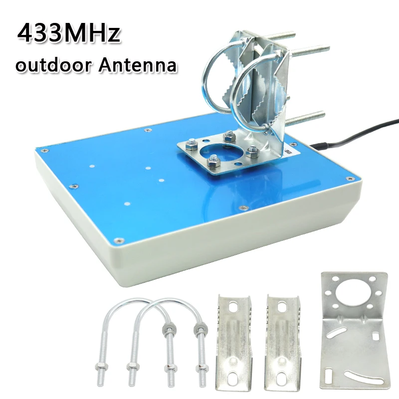 4G 433Mhz Indoor Outdoor Waterproof Directional Antenna 14dBi 3N Cable SMA Male 1 Piece