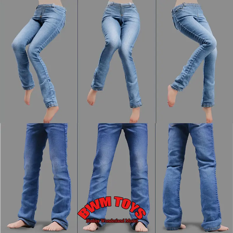 

В наличии VSTOYS 24XG108 24XG109 1/6 Мужчина Женщина Солдат Модные узкие прямые джинсы Модель одежды Подходит для 12-дюймовой экшн-фигурки Игрушка