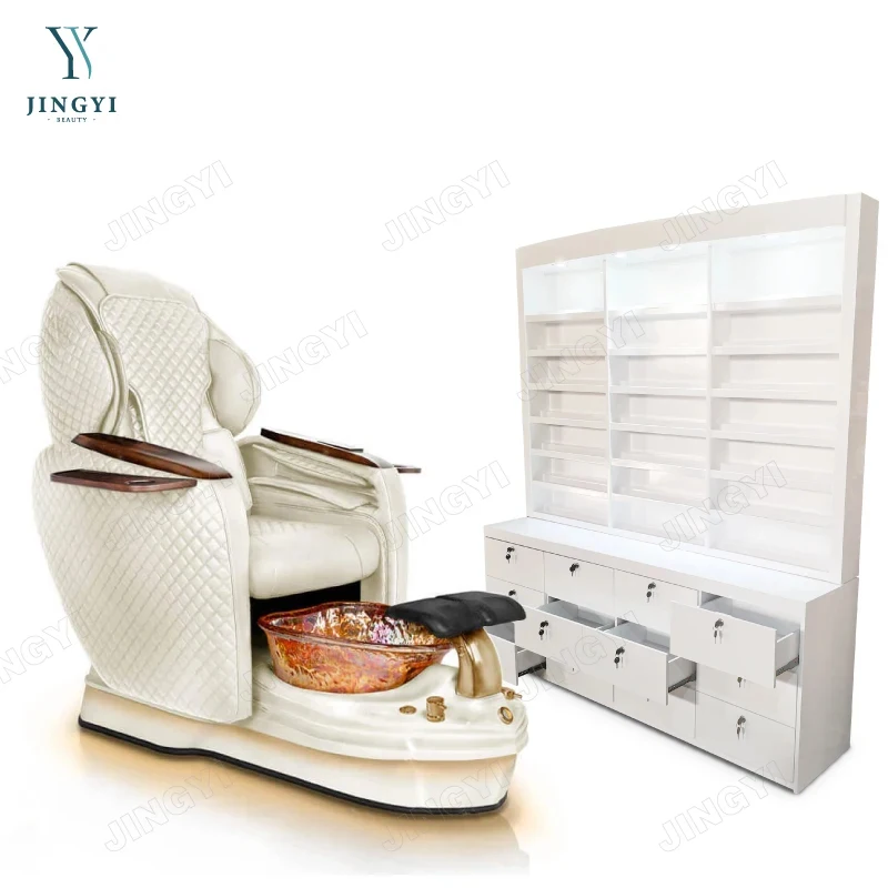 Nail Salon Furniture Set Foot Spa Pedicure Chair High Back Manicure and Pedicure Chairs Luxury Sale