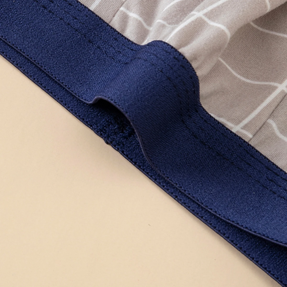 4/8-teiliges Set Kinderunterwäsche für alle Jahreszeiten, bequeme viereckige Hosen, gestreifte Freizeithosen für Jungen. – Detail 16