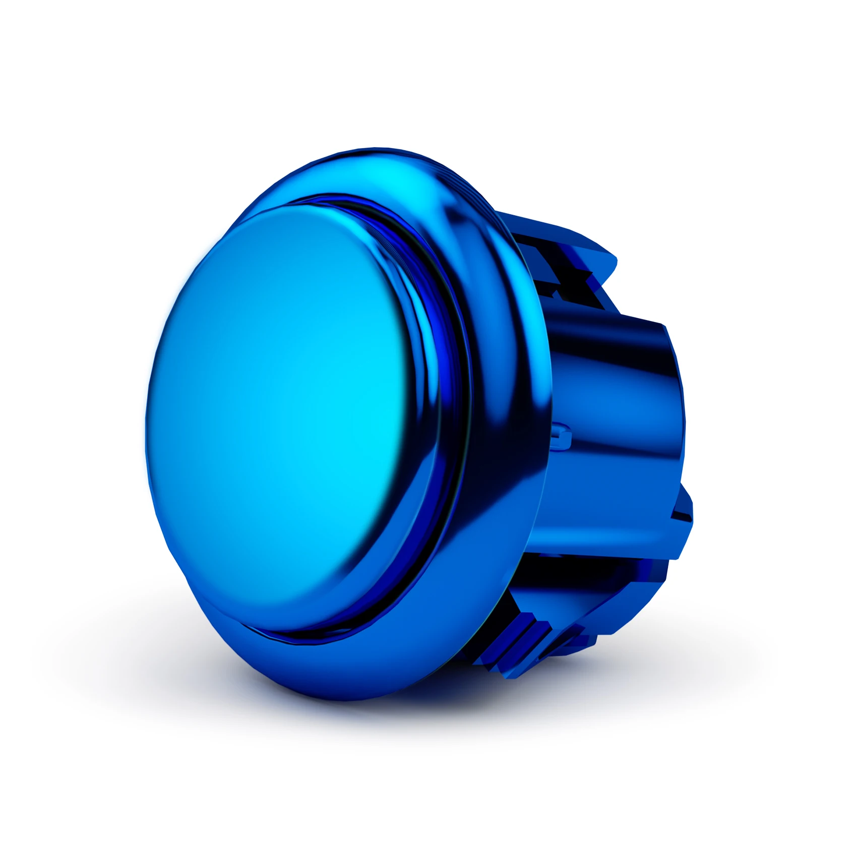 QANBA Gravity KS Arcade-Tasten, metallische Farbe, 30 mm, mechanischer Drucktastenschalter, beschichtete Tasten, DIY-Teile (8 Stück) – Detail 2
