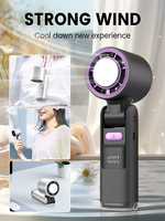 4000MA Multi Speed Handheld Fan USB Mini Portable Refrigeration Charging Turbo Desktop Wireless Electric Small Fan Air Cooler