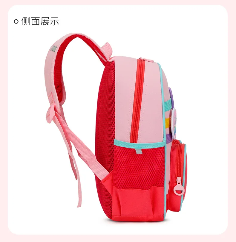 Children's backpacks 2023 New Boys and Girls' Cartoon Unicorn Backpack Fashion Trend Lightweight Children's Contrast Backpacks