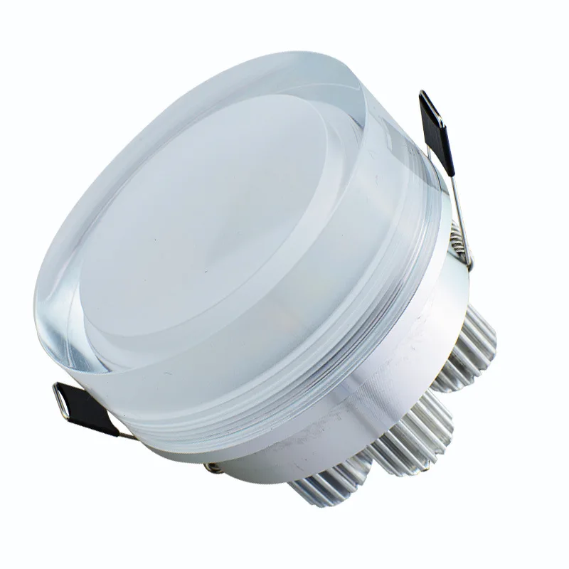 LED Crystal Downlight Square/Round 1W 3W 5W 7W LED Ceiling spot light led recessed lamp for home decoration kitchen Lighting - Image 2
