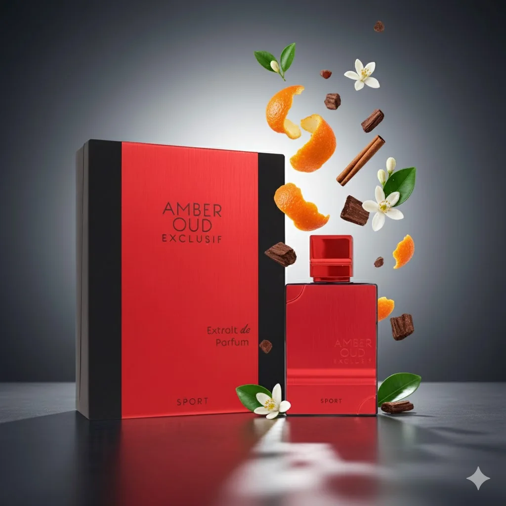 

Al Haramain Oud Exclusif Sport by Al Haramain 2.0oz Eau de Parfum Men Women Premium Fresh Spicy Scent Luxury Birthday Gift Spray