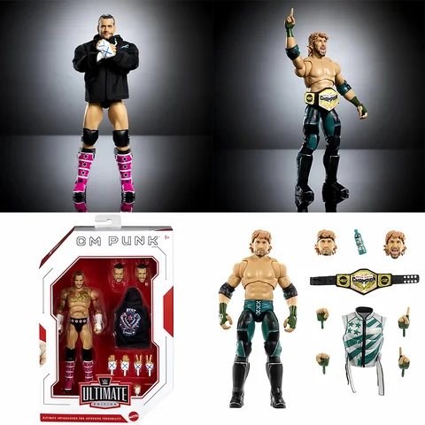 1/12 Scale WWE Ultimate Ultimate Series CM Punk Logan Paul Prizefighter Male Soldiers Full Set 6lnch Action Figure Doll Toys