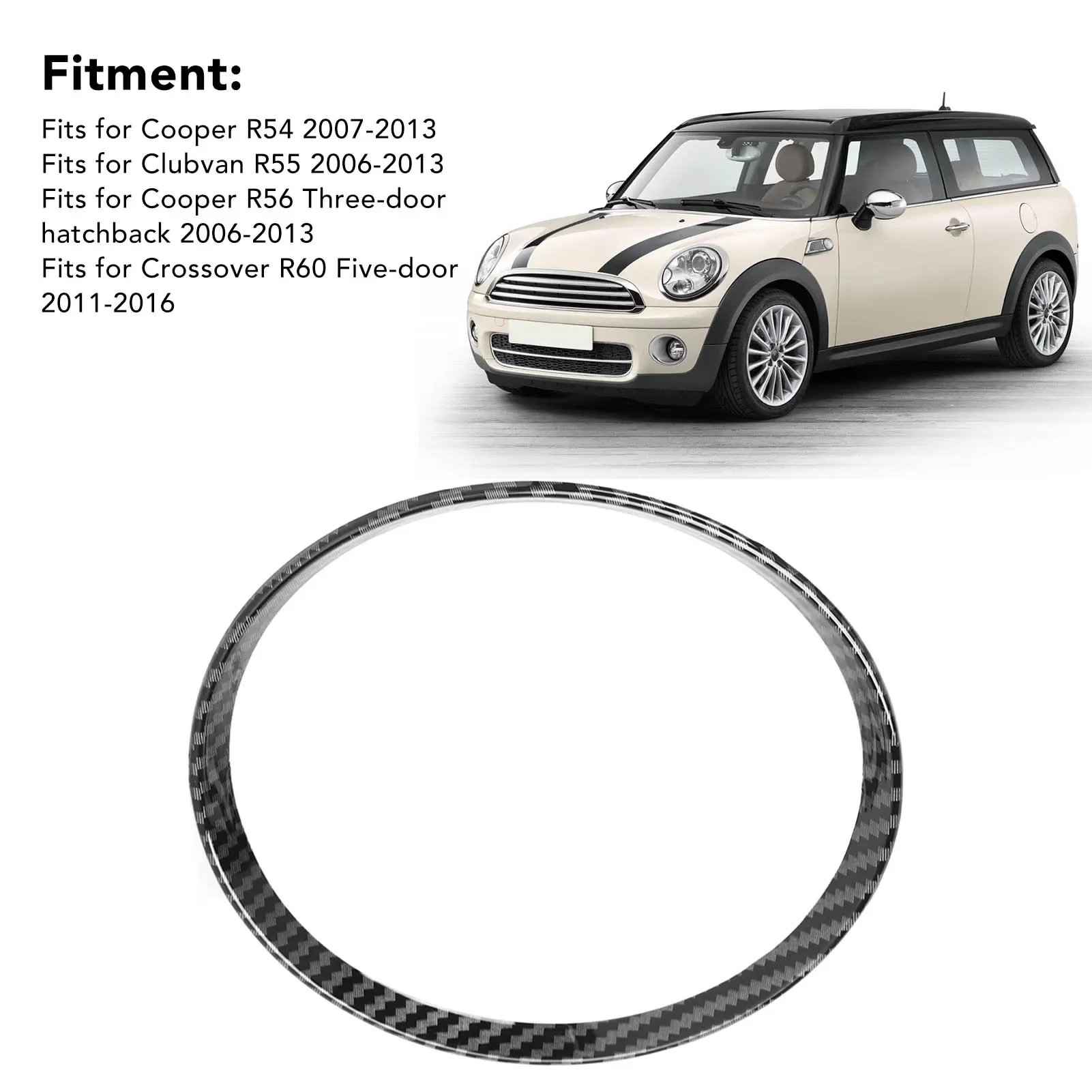 カーボンファイバーカーギア,デコレーションパネル,ミニコパーr54r56 clubman r55およびMappler60用カバーアクセサリー