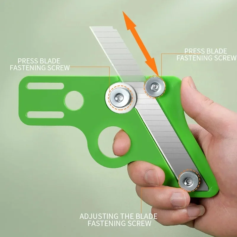 1Pc Manual Edge Banding Trimmer, Right‑Angle & Rounded Arc Scraper for PVC Strip Gypsum Board Woodworking
