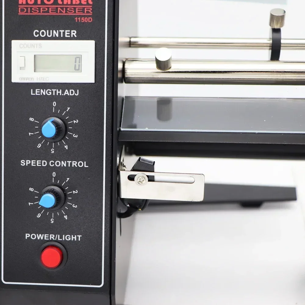 AL1150D Automatic Label Dispenser Machine, Digital Sticker Separating Applicator Device 3‑150mm Label Width