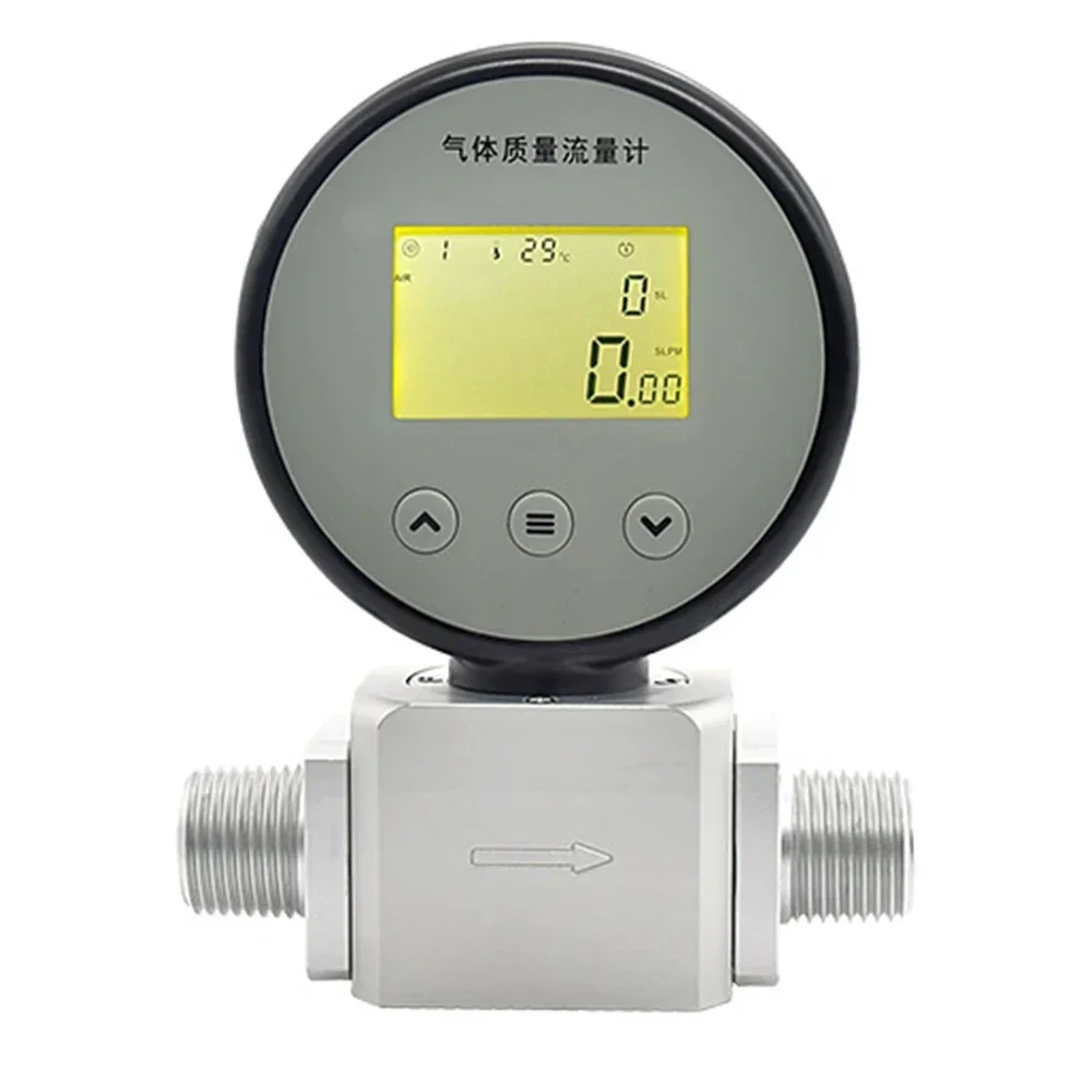 Aluminum alloy AMS  compressed air oxygen flow meter AMS2106 for flow sensor