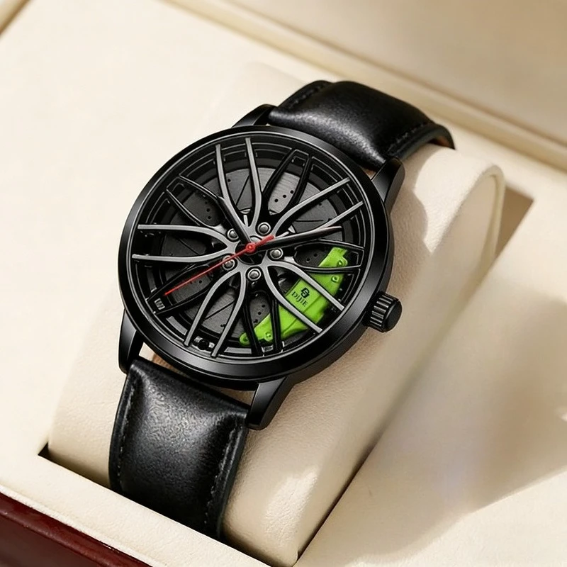 Men's Watch, Wheel Non-Mechanical Fashion Casual Quartz Watch