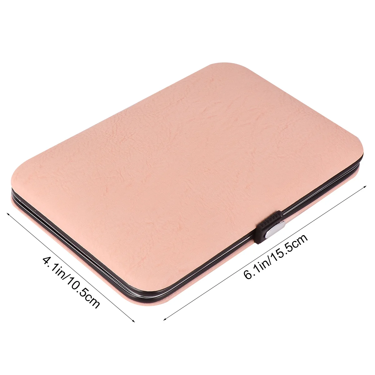 18Pcs Complete Nail Care Set Stainless Steel Manicure Tool Kit Rose Gold Color Hand Facial Foot Care Gift for Men Women