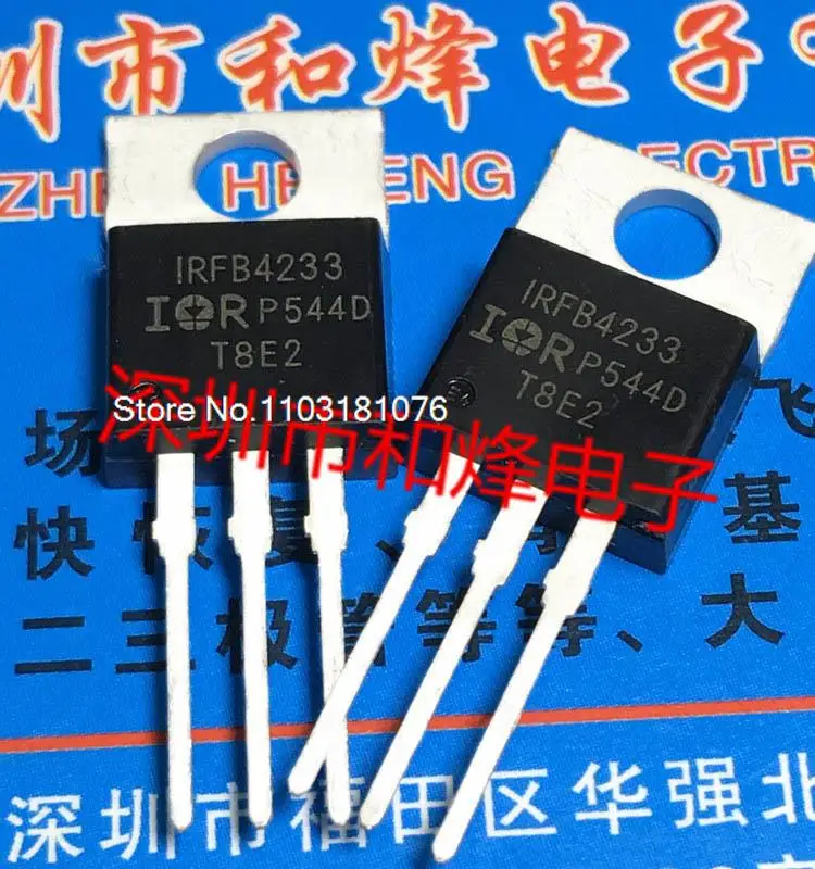 

(10 шт./лот) IRFB4233 TO-220 230V 114A новый оригинальный запасной чип питания