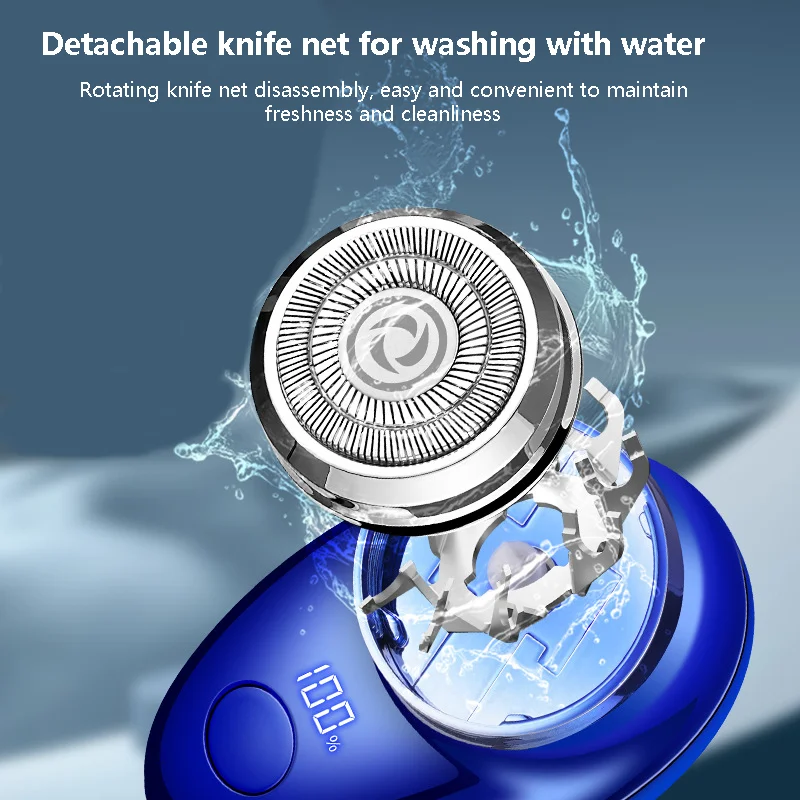 Portable Men's Shaver Usb Charging Mini Single Blade Shaver Electric Beard and Body Hair Shaver