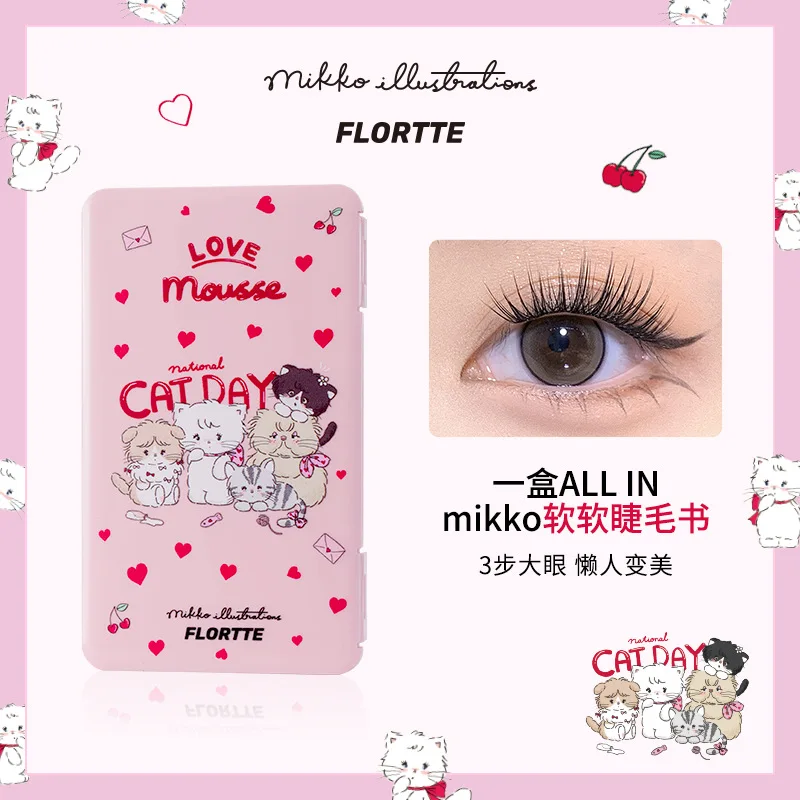 

FLORTTE Flower Loria MIKKO Joint False Eyelash Book Single Cluster Lazy False Eyelashes