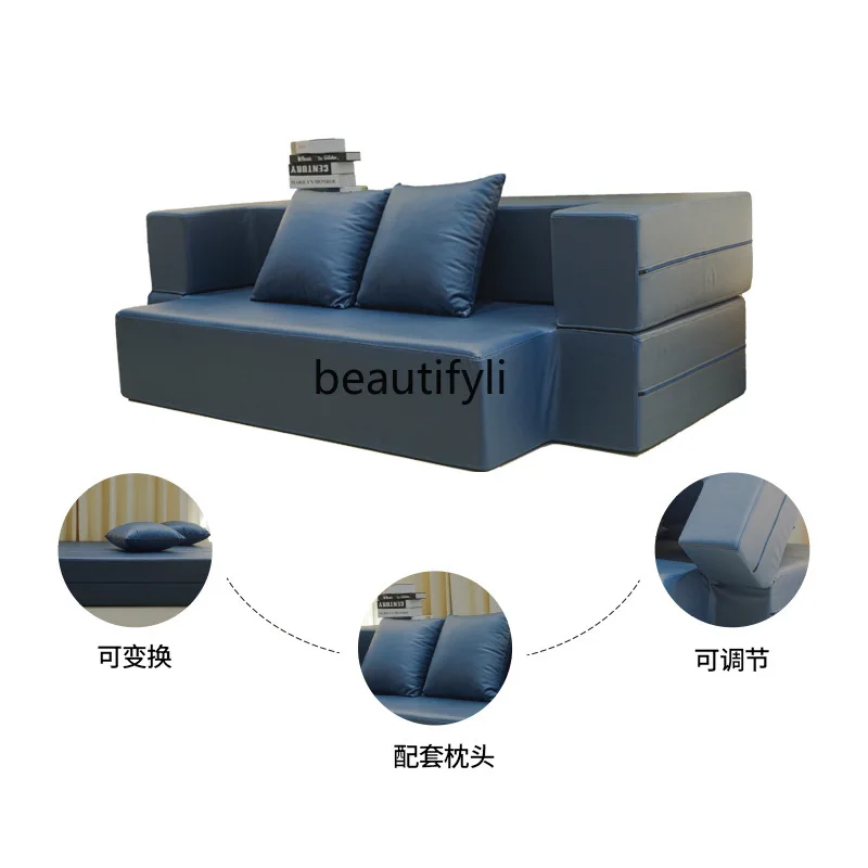 Multifunctional Foldable Sofa Bed Leisure Dual-use Office Small Apartment Lazy Sofa Bed