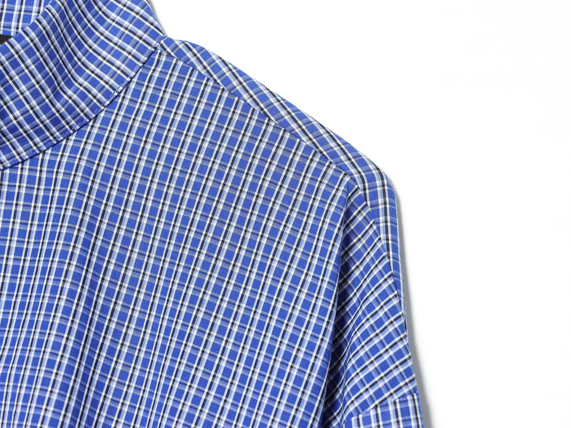 TFMLN Damen-Hemdbluse mit hohem Kragen und Knöpfen, langärmelig, lockere Oberteile, Frühling und Herbst, einreihig, zum Schnüren, kurze Hemdjacke für Damen – Detail 5