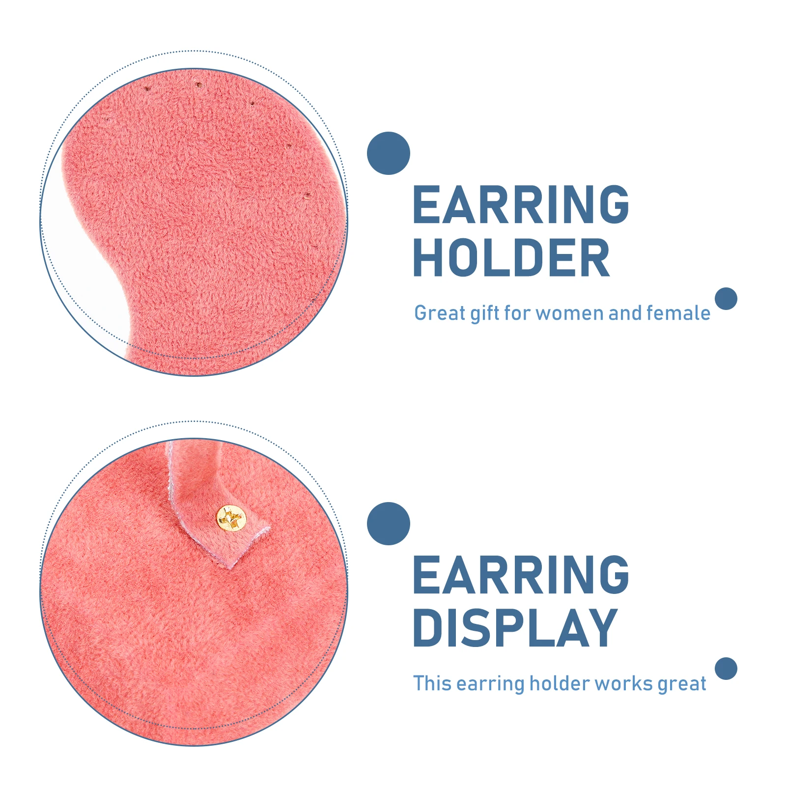 

Earring Holder Jewelry Display St Durable ganizer for Home Shop Exhibitions Earrings Ear Studs Storage Solution Premium Quality