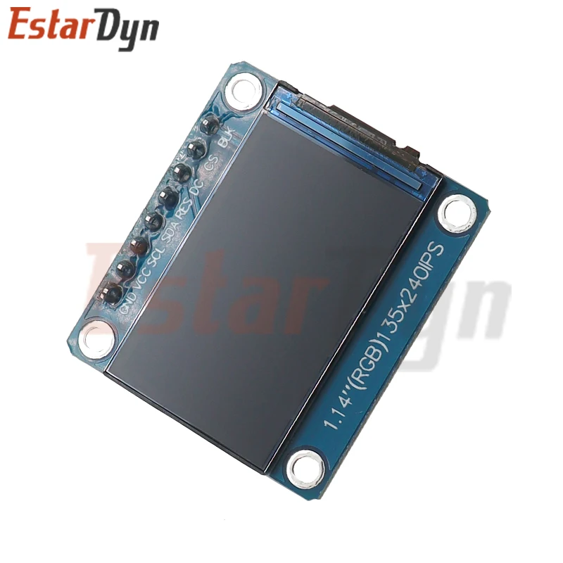1.14 inch 3.3V 8PIN SPI HD Full Color TFT Display Screen ST7789 Drive IC 135*240