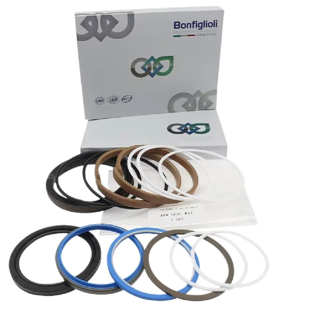 

Excavator Hydraulic Bucket Cylinder Seal Kit Pc220-7 Pc200-7/8 Boom Arm Bucket Cylinder Seal Kit 707-99-58070