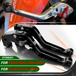 JDSTUNING For Kawasaki VERSYS650/KLE650 2006-2008 Clutch Lever Brake Lever Set Adjustable Folding Handle Levers Accessories