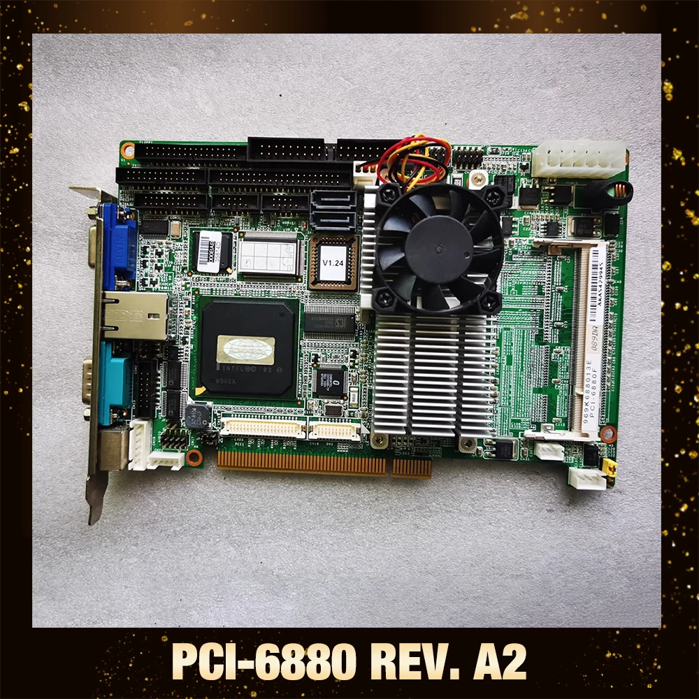 

Оригинальная материнская плата для Advantech PCI-6880F полудлины PCI-шины промышленного управления компьютером PCI-6880 Rev. А2