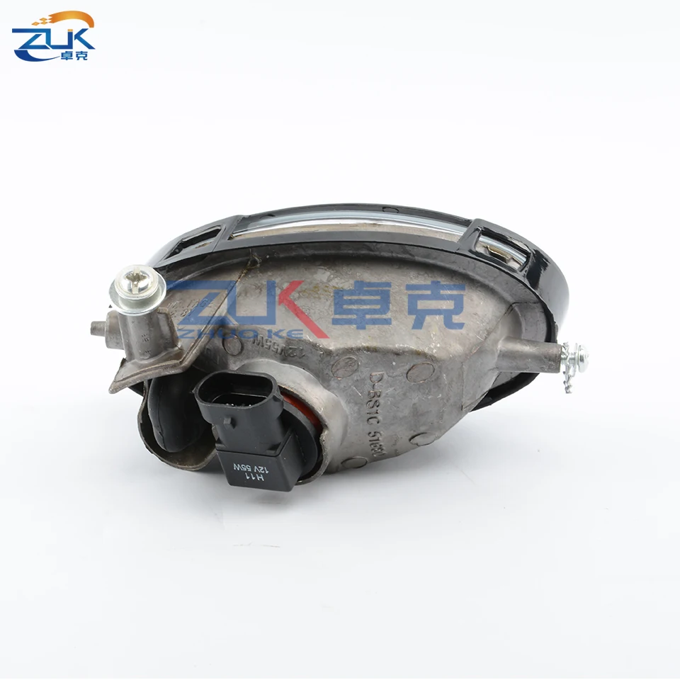 ZUK Front Bumper Fog Light With Bulb For Mazda 3 Axela M3 BK 2003-2010 1.6L Glasses Anti-Fog Lamp Foglamp Foglight