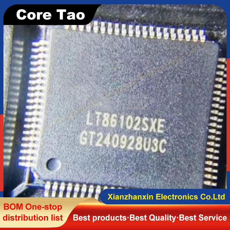 1PCS/LOT   LT86102SXE  LT86102SX  LT86102 QFP80 HDMI dispenser chip