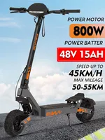 EU Kukirin G2 2024 Adult Electric Scooter 800W 48V 15Ah Foldable Powerful Scooter Max 45 km/h Suitable for all terrain