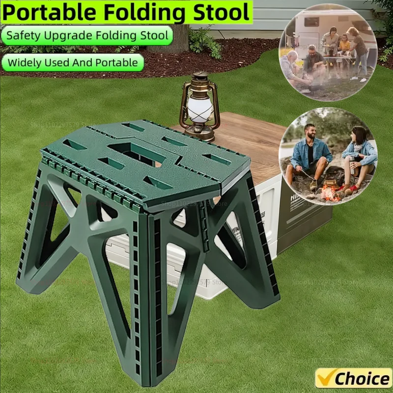 Silla de playa portátil para exteriores, taburete plegable, asiento ligero y duradero para el hogar, baño, niños, adultos, asientos de Picnic para acampar